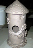 Workshop - Pottery Bird Houses - April 10 @ 6 pm