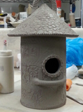 Workshop - Pottery Bird Houses - April 10 @ 6 pm