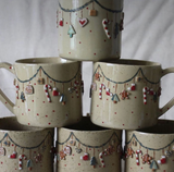 Workshop - Holiday Mugs - October 26  @ 6 pm