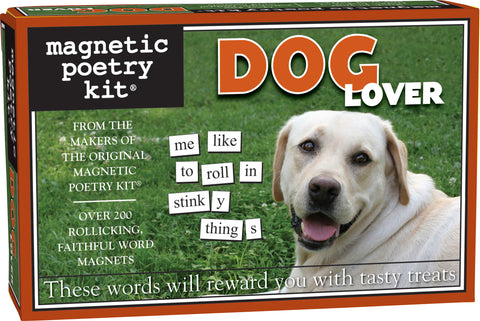 Magnetic Poetry : Dog Lover