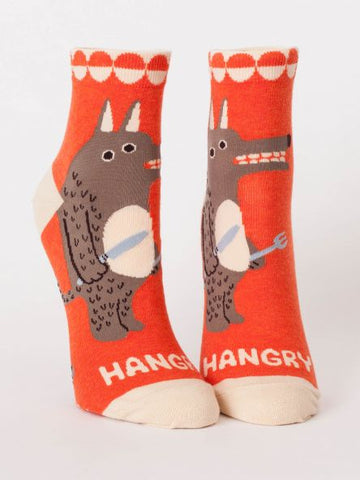 Women's Socks : Hangry