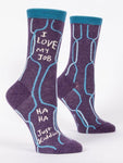 Women's Socks : I Love My Job, Haha JK!