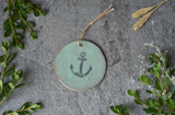 Ceramic Ornament - Anchor