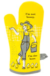 Oven Mitt : I'm Not Bossy