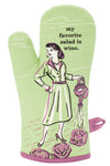 Oven Mitt : My Favorite Salad Is Wine