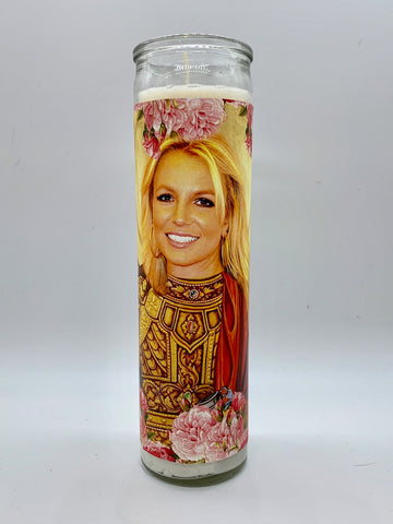 Pop Culture Prayer Candles - Britney Spears