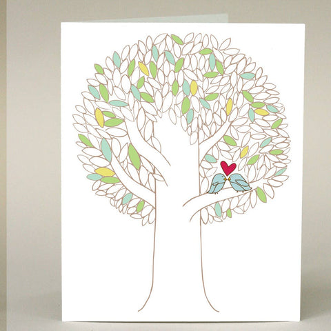 Greeting Card - Love Birds