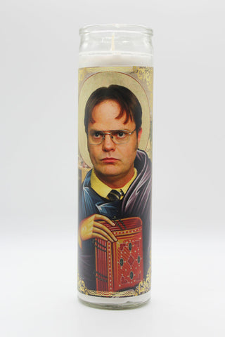 Pop Culture Prayer Candles - Assistant to the Regional Manager - Dwight K Schrute -