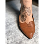 Hand Illustrated Temporary Tattoos - Monstera Leaves