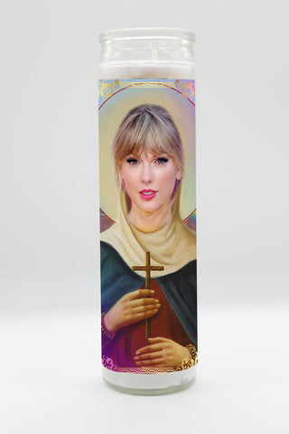 Pop Culture Prayer Candles - Taylor Swift
